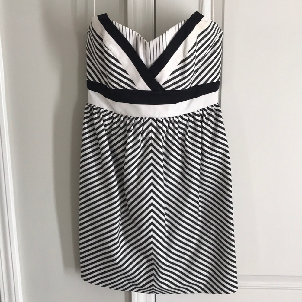 alice + olivia striped dress